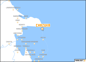 map of Chazuka