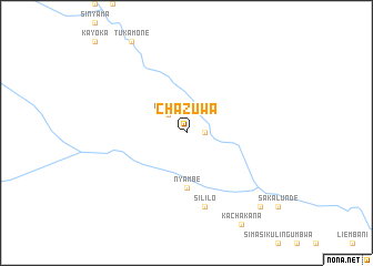 map of Chazuwa