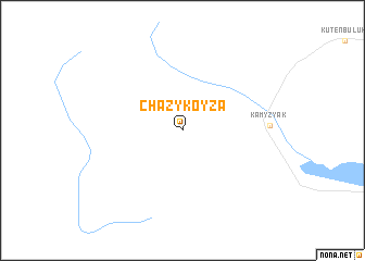 map of Chazy-Koyza