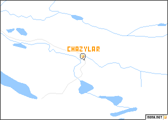 map of Chazylar