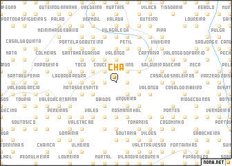 map of Chã