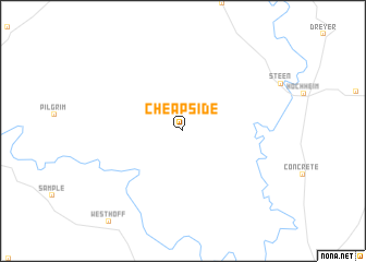 map of Cheapside