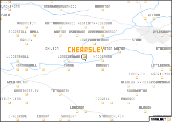 map of Chearsley
