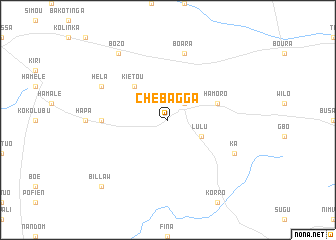 map of Chebagga