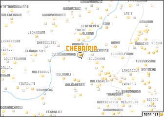 map of Chebaïria