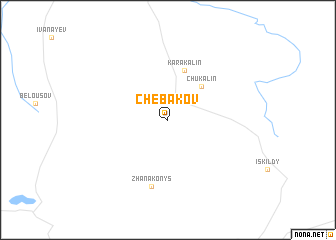 map of Chebakov