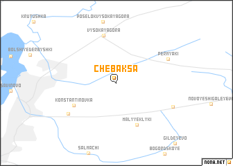 map of Chebaksa