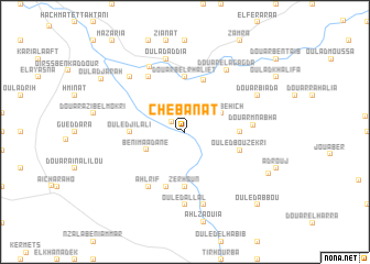 map of Chebanat