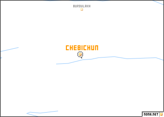 map of Chebichun