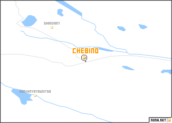 map of Chëbino