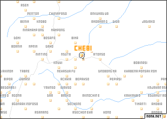 map of Chebi