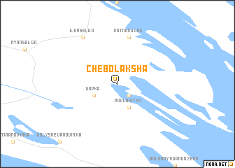 map of Chebolaksha