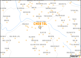 map of Chebtal