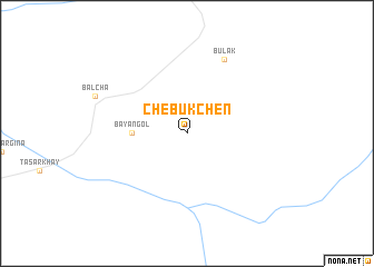 map of Chebukchen