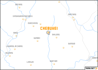 map of Chebuwei
