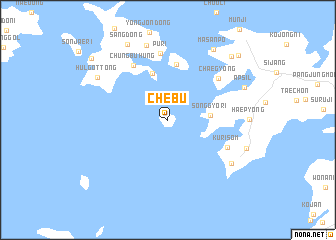 map of Chebu