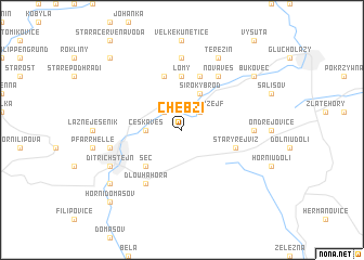 map of Chebzí