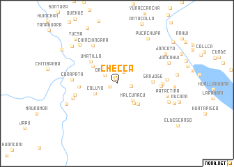 map of Checca