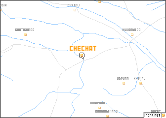 map of Chechat