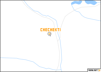 map of Chechekti