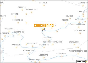 map of Chechenino