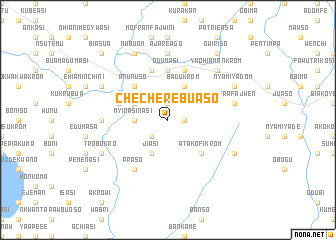 map of Checherebuaso