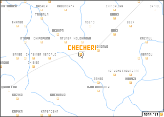 map of Checheri