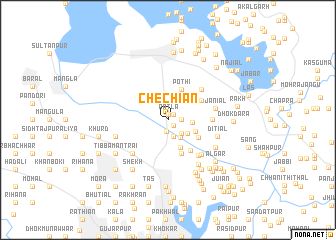 map of Chechiān