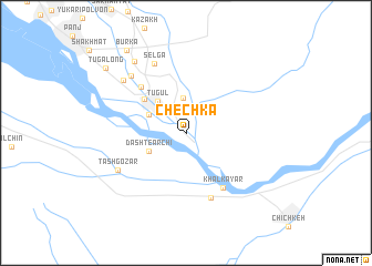 map of Chechka