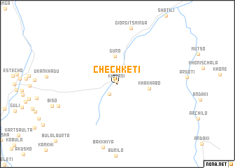 map of Chechketi