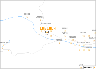 map of Chechla