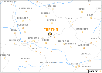 map of Chechó