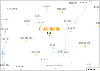 map of Chechuang