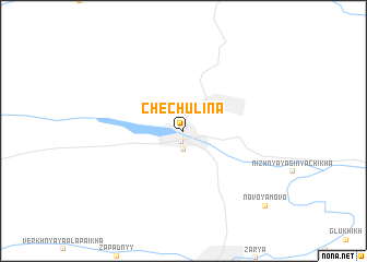 map of Chechulina