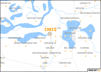 map of Checo