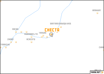 map of Checta