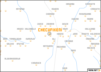 map of Checufikeni