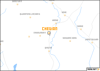 map of Chedian