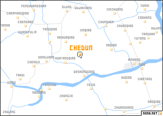 map of Chedun