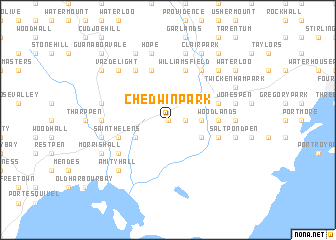 map of Chedwin Park