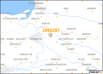 map of Chedzoy