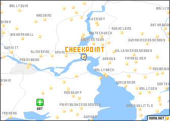 map of Cheekpoint