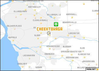 map of Cheektowaga