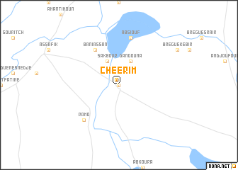 map of Chéerim