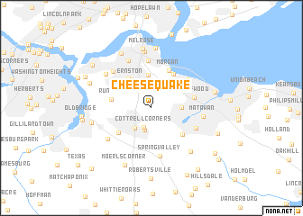 map of Cheesequake