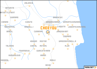 map of Cheeyou