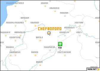 map of Chef Bororo