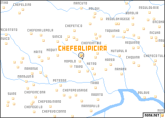map of Chefe Alipicira