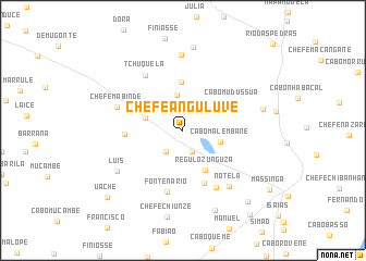 map of Chefe Anguluve