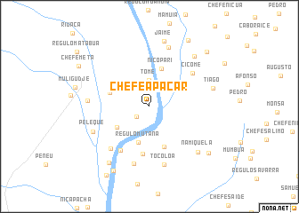 map of Chefe Apacar